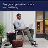 EERO 6 Dual-Band Mesh Wi-Fi 6 System with Built-in Zigbee Smart Home Hub (3-Pack, One eero 6 Router + 2 eero 6 Extenders)
