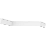 Ekena Millwork 2 in. x 5/8 in. x 96 in. Drip Cap Moulding, PVC (6-Pack)