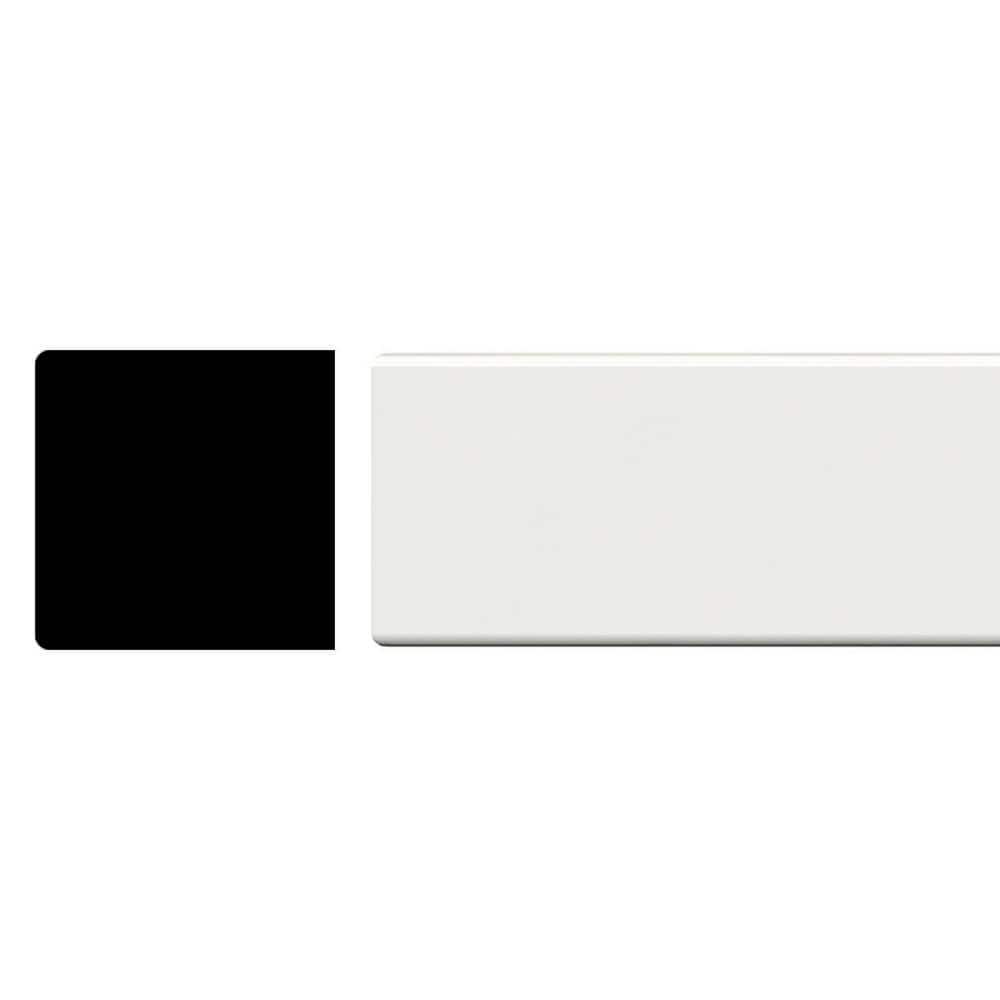 Ekena Millwork 5/8 in. x 5/8 in. x 96 in. Stop Moulding, PVC (20-Pack)