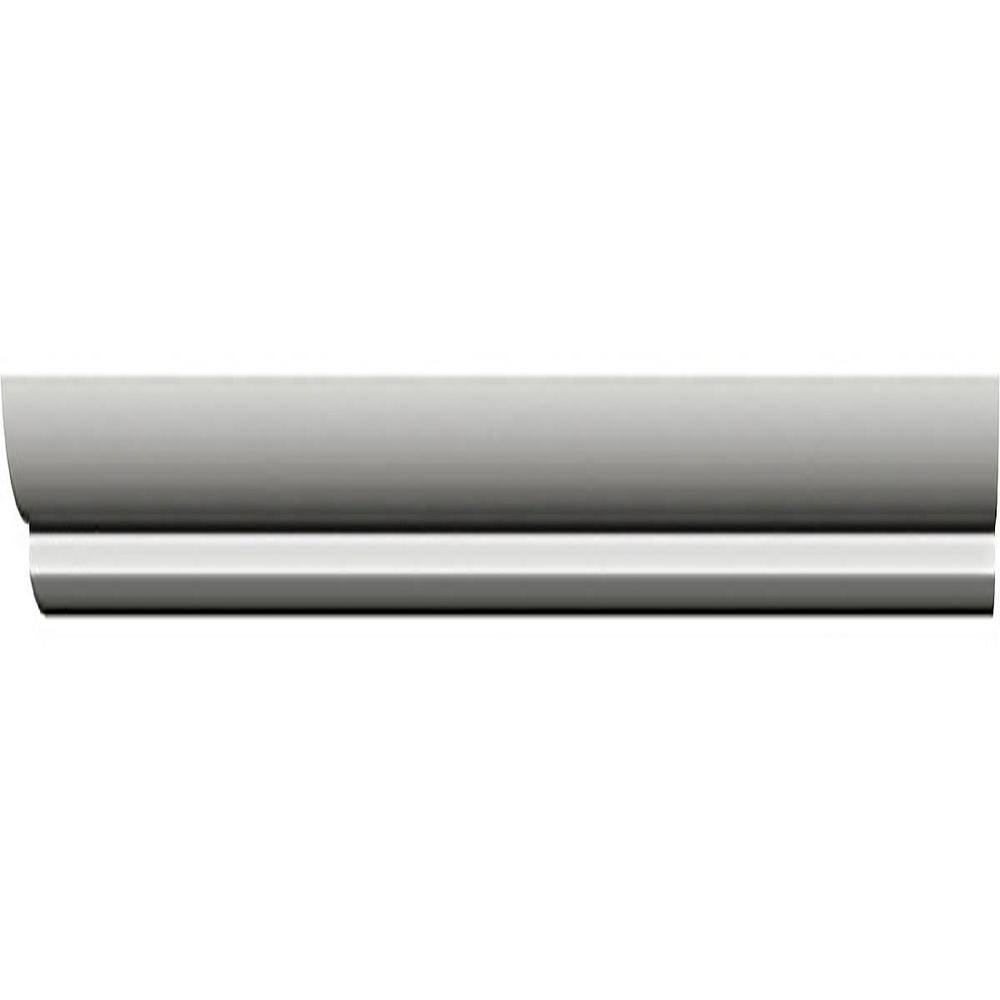 Ekena Millwork 3/8 in. x 1/2 in. x 96 in. Bead Moulding, PVC (20-Pack)