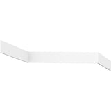 Ekena Millwork 1-1/8 in. x 1/8 in. x 96 in. Lattice Moulding, PVC (6-Pack)