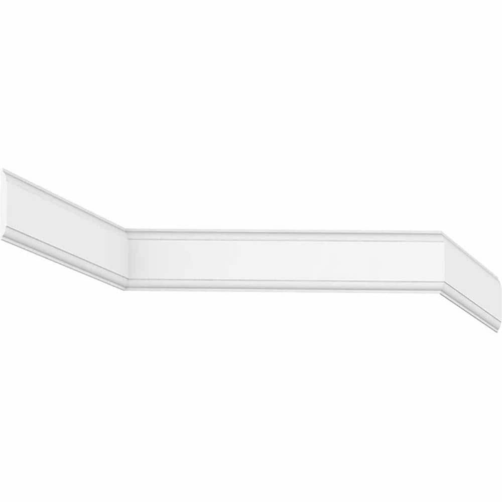 Ekena Millwork 1-1/4 in. x 1/4 in. x 96 in. Parting Bead, PVC (8-Pack)