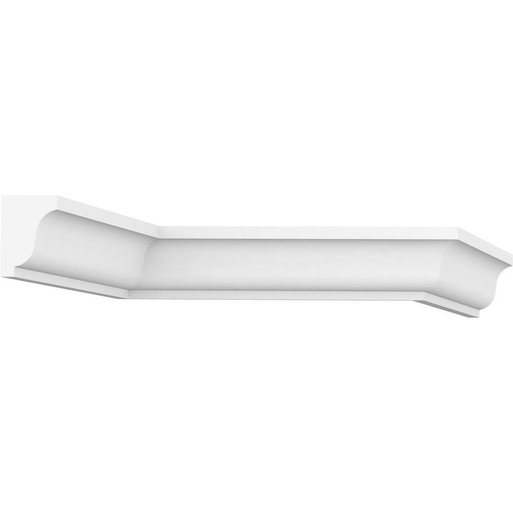 Ekena Millwork 2-7/8 in. x 2 in.P x 96 in. Moulding, PVC (12-Pack)