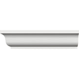 Ekena Millwork 2-7/8 in. x 2 in.P x 96 in. Moulding, PVC (12-Pack)