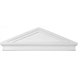 Ekena Millwork 43-7/8 in. x 2-3/8 in. x 14-1/8 in. Combination Peaked Cap Pediment