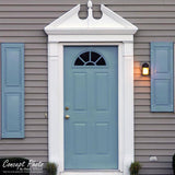 Ekena Millwork 43-7/8 in. x 2-3/8 in. x 14-1/8 in. Combination Peaked Cap Pediment