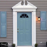 Ekena Millwork 55-5/8 in. x 4-1/2 in. x 12-7/8 in. Pitch 6/12 Acorn Pediment