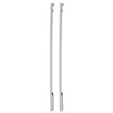 Ekena Millwork 7 in. x 2-1/4 in. x 90 in. Primed Polyurethane Fluted Pilaster Moulding