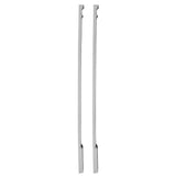 Ekena Millwork 8 in. x 2-3/4 in. x 108 in. Primed Polyurethane Fluted Pilaster Moulding