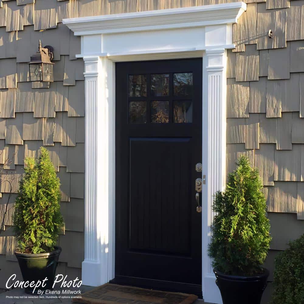 Ekena Millwork 2-1/2 in. x 10 in. x 90-1/2 in. Polyurethane Fluted Pilaster