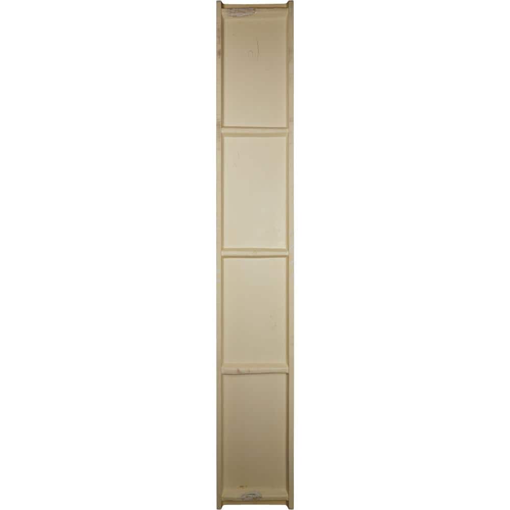 Ekena Millwork Benson 1-7/8 in. x 13-3/4 in. x 94-1/2 in. Polyurethane Fluted Pilaster