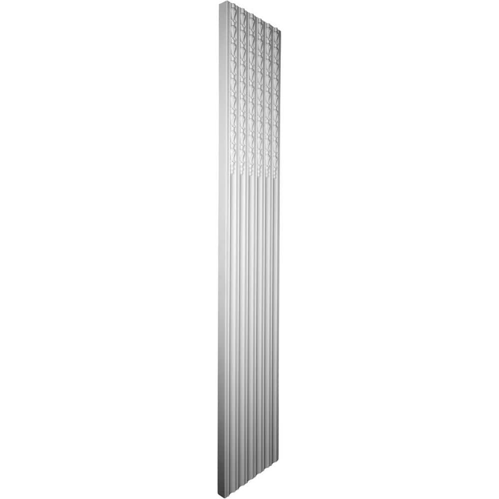 Ekena Millwork Benson 1-7/8 in. x 17-5/8 in. x 94-1/2 in. Polyurethane Fluted Pilaster