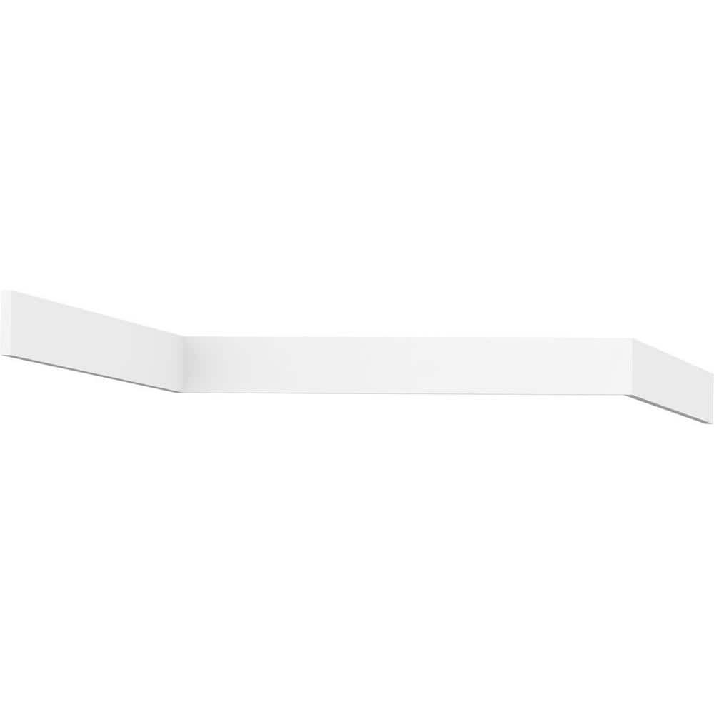 Ekena Millwork 1-1/2 in. x 1/4 in. x 96 in. Lattice Moulding, PVC (6-Pack)