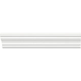 Ekena Millwork 2-1/4 in. x 3/4 in. x 96 in. Colonial Casing Moulding, PVC (8-Pack)