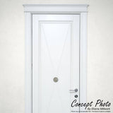 Ekena Millwork 3-1/2 in. x 1 in. x 96 in. RB3 Casing Moulding, PVC (8-Pack)