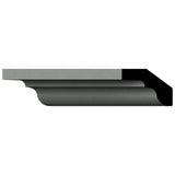 Ekena Millwork Marcus 0.75 in. D x 1.25 in. W x 96 in. L Polyurethane Crown Moulding