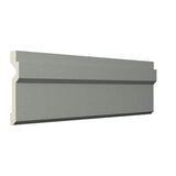 Ekena Millwork Bailey 4 in. D x 4 in. W x 96 in. L Polyurethane Crown Moulding