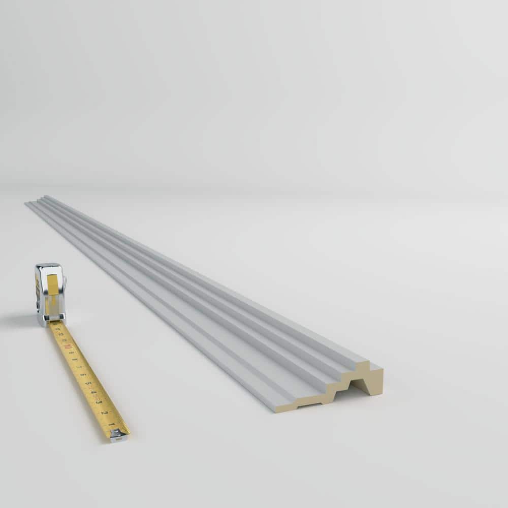 Ekena Millwork Joseph 4.375 in. D x 4.375 in. W x 96 in. L Polyurethane Crown Moulding