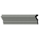 Ekena Millwork Joseph 4.375 in. D x 4.375 in. W x 96 in. L Polyurethane Crown Moulding