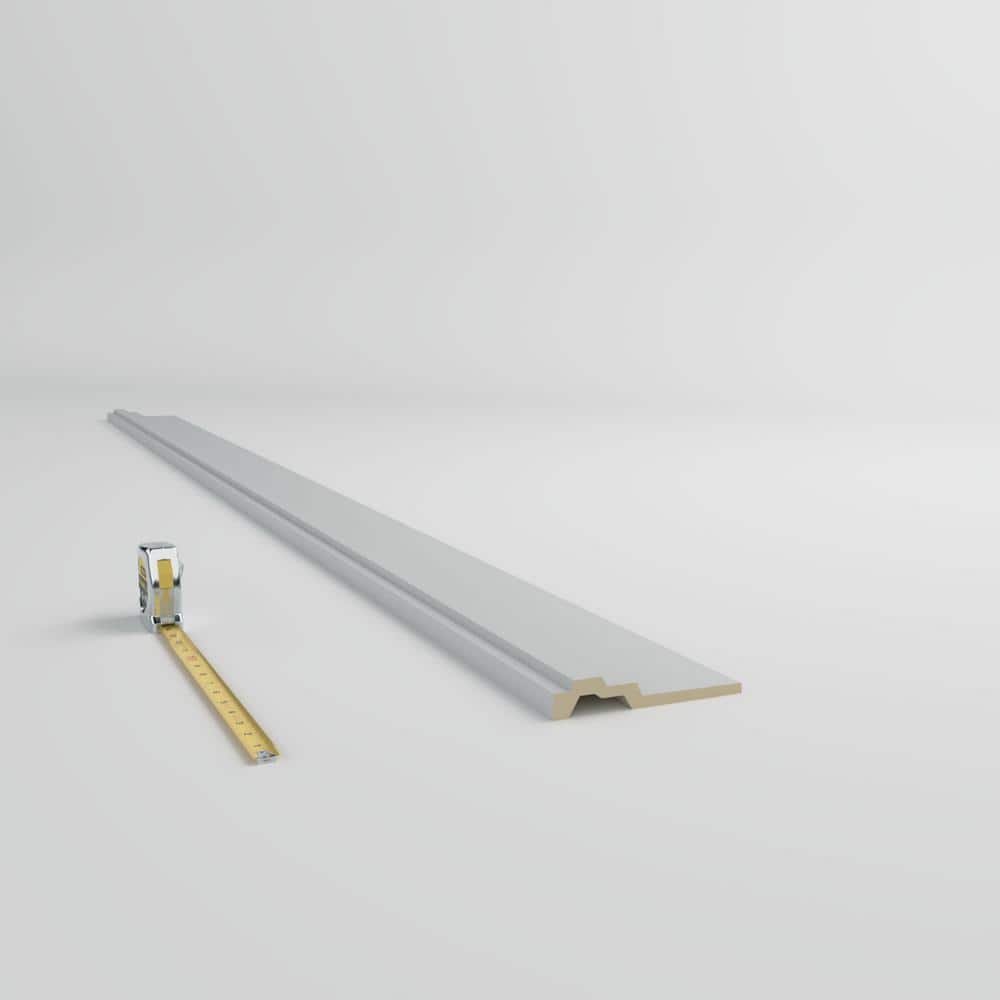Ekena Millwork Kirizma 6.5 in. D x 6.5 in. W x 96 in. L Polyurethane Crown Moulding
