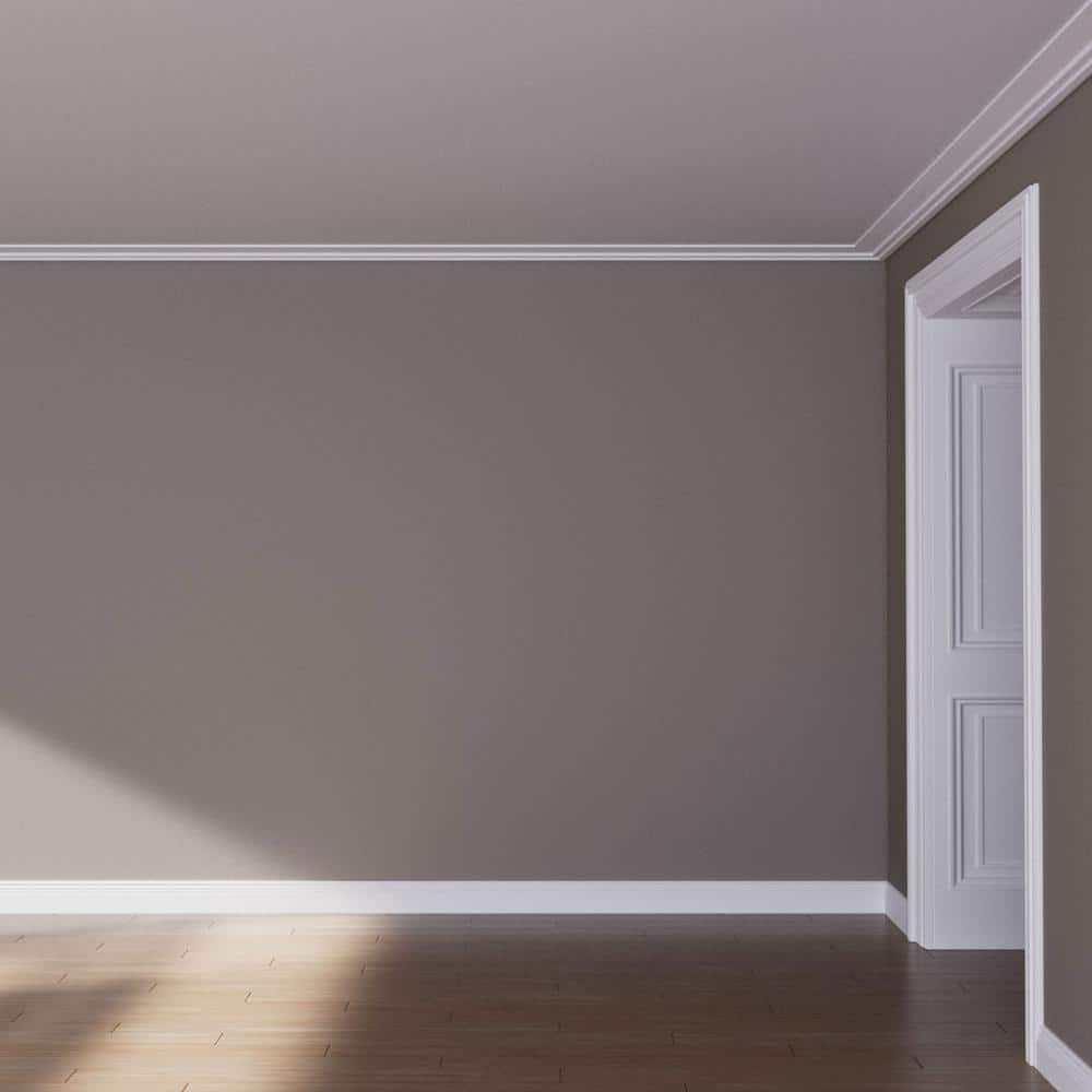 Ekena Millwork Kirizma 6.5 in. D x 6.5 in. W x 96 in. L Polyurethane Crown Moulding