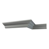 Ekena Millwork Bryan 2.375 in. D x 3.375 in. W x 96 in. L Polyurethane Crown Moulding