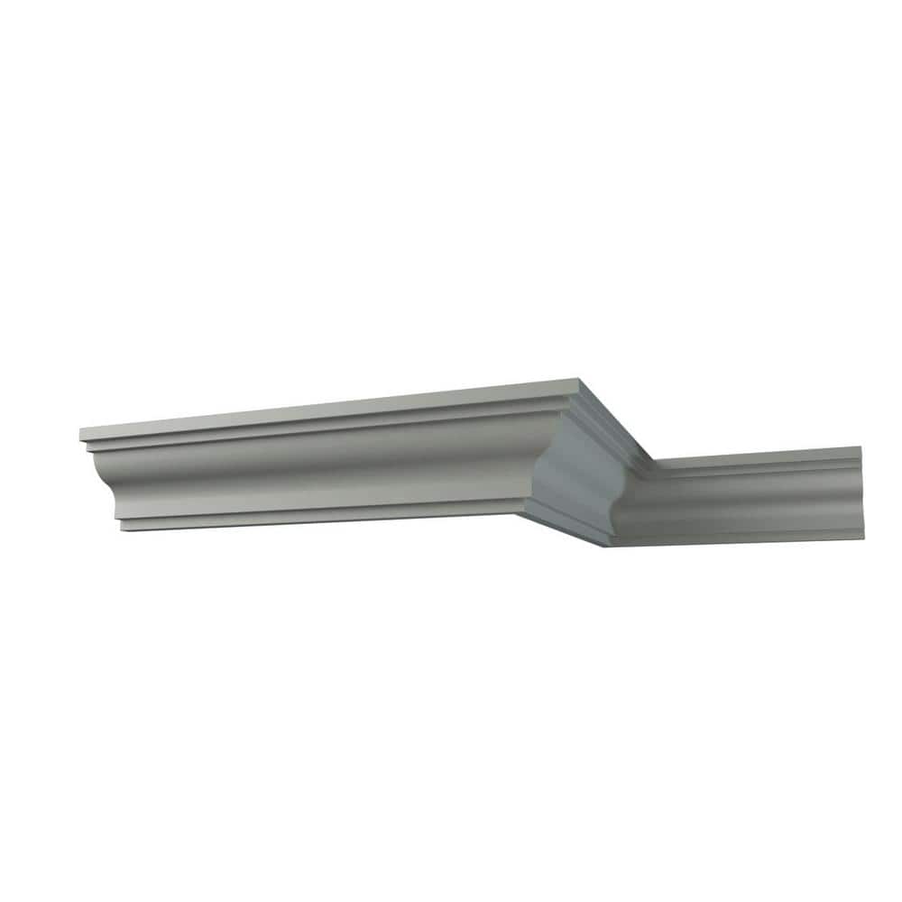 Ekena Millwork Cecilia 2 in. D x 3 in. W x 96 in. L Polyurethane Crown Moulding