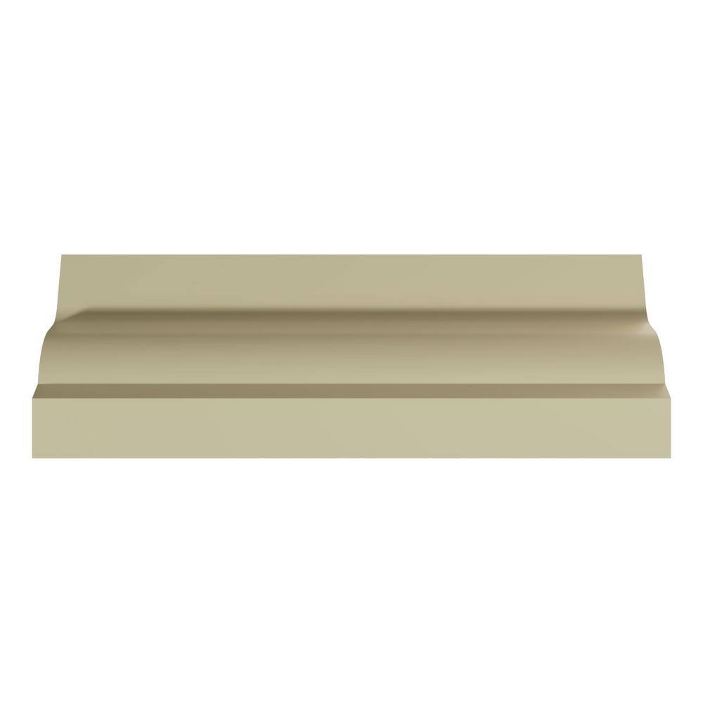 Ekena Millwork Grace 2.375 in. D x 3.375 in. W x 96 in. L Polyurethane Crown Moulding
