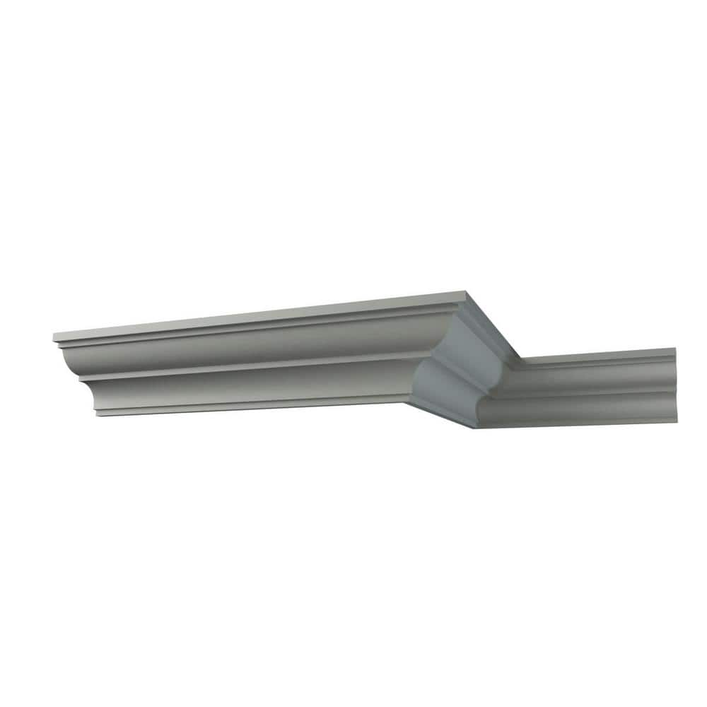 Ekena Millwork Isabel 2.375 in. D x 3.375 in. W x 96 in. L Polyurethane Crown Moulding