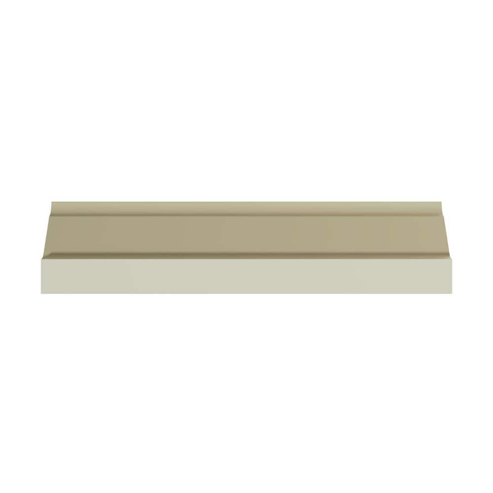 Ekena Millwork Laredo 2 in. D x 2.875 in. W x 96 in. L Polyurethane Crown Moulding