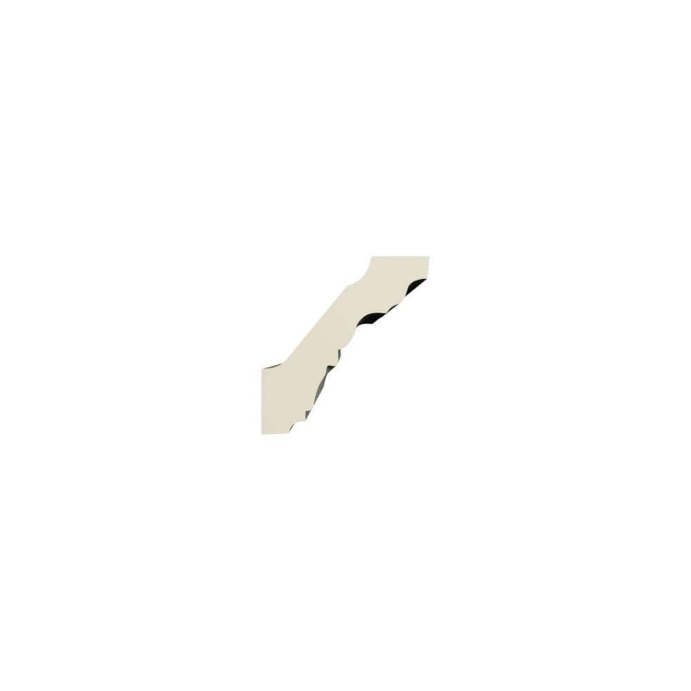 Ekena Millwork Laredo 2 in. D x 2.875 in. W x 96 in. L Polyurethane Crown Moulding