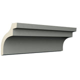 Ekena Millwork Lily 1.75 in. D x 2.75 in. W x 94.5 in. L Polyurethane Crown Moulding