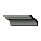 Ekena Millwork Lily 1.75 in. D x 2.75 in. W x 94.5 in. L Polyurethane Crown Moulding