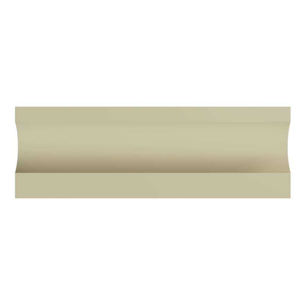 Ekena Millwork Oliver 1.625 in. D x 2.5 in. W x 94.5 in. L Polyurethane Crown Moulding