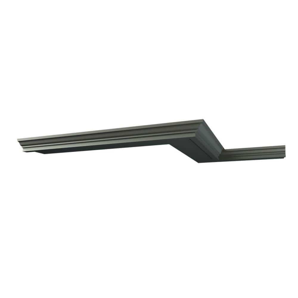 Ekena Millwork Alora 6.125 in. D x 6.125 in. W x 96 in. L Polyurethane Crown Moulding