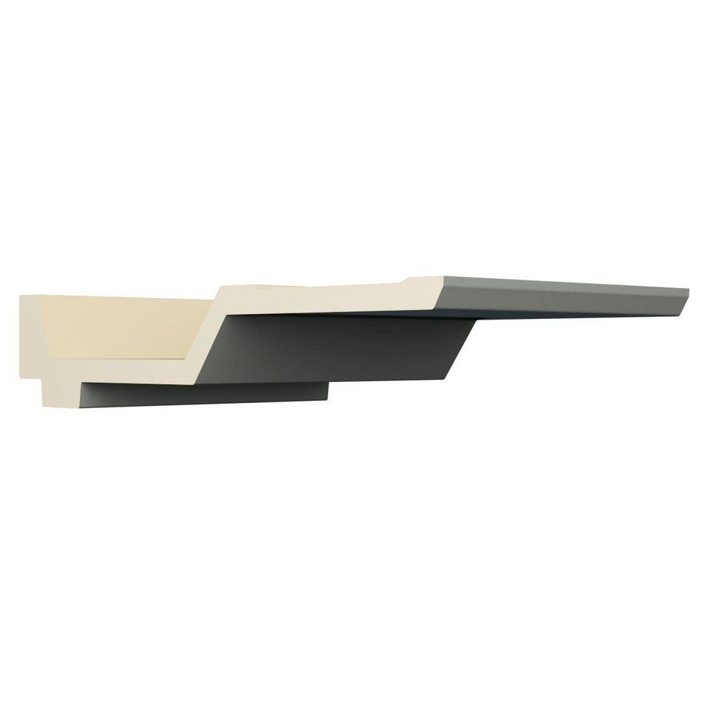 Ekena Millwork Anita 8.5 in. D x 8.5 in. W x 96 in. L Polyurethane Crown Moulding