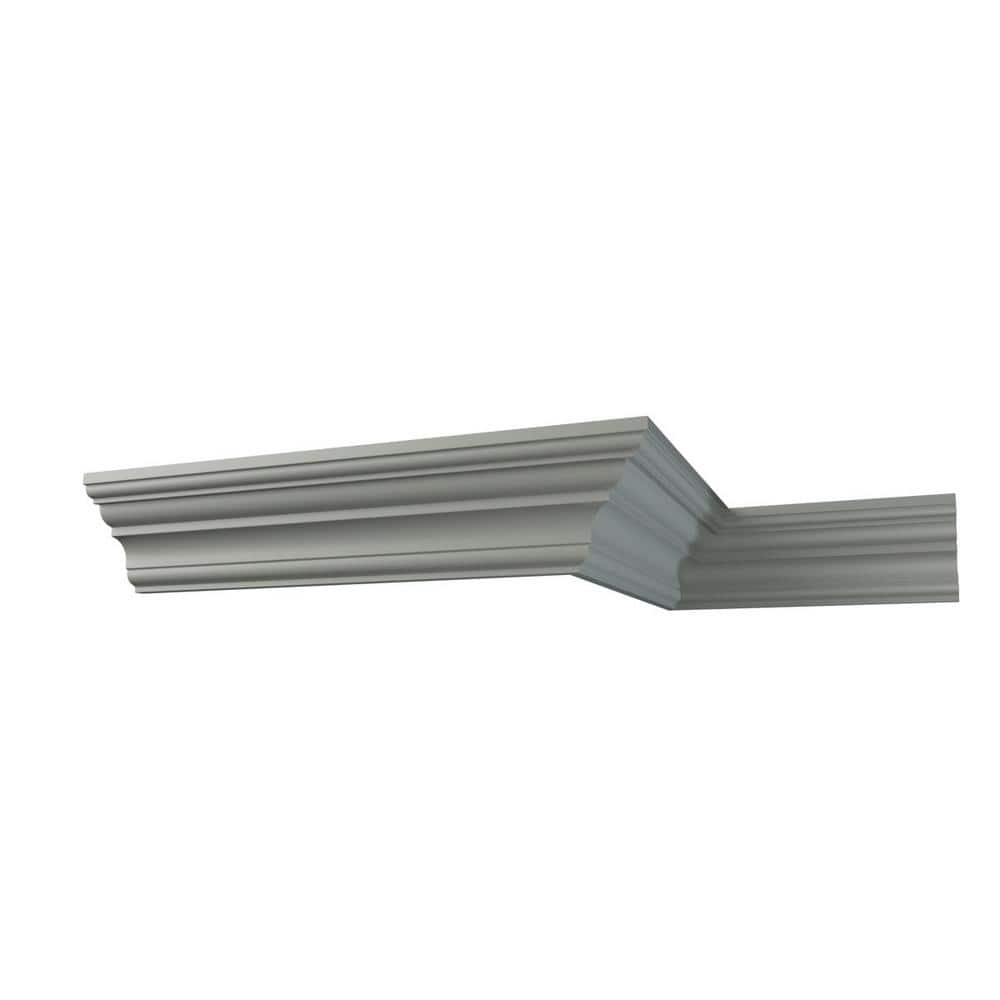 Ekena Millwork Anthony 2.25 in. D x 3.5 in. W x 96 in. L Polyurethane Crown Moulding