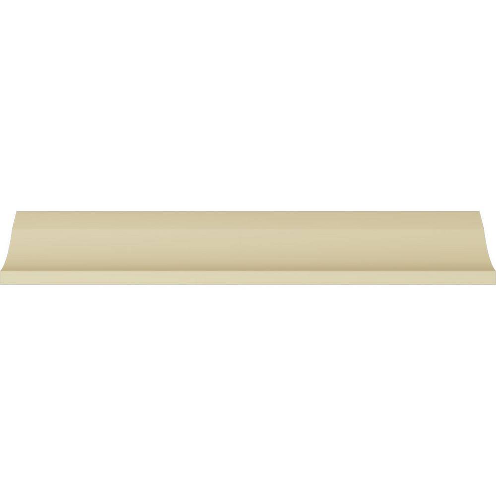 Ekena Millwork 2-3/8 in. x 2-3/4 in. x 94-1/2 in. Polyurethane Sequential Crown Moulding