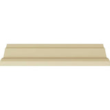 Ekena Millwork 3 in. x 3 in. x 94-1/2 in. Polyurethane Carrillo Crown Moulding