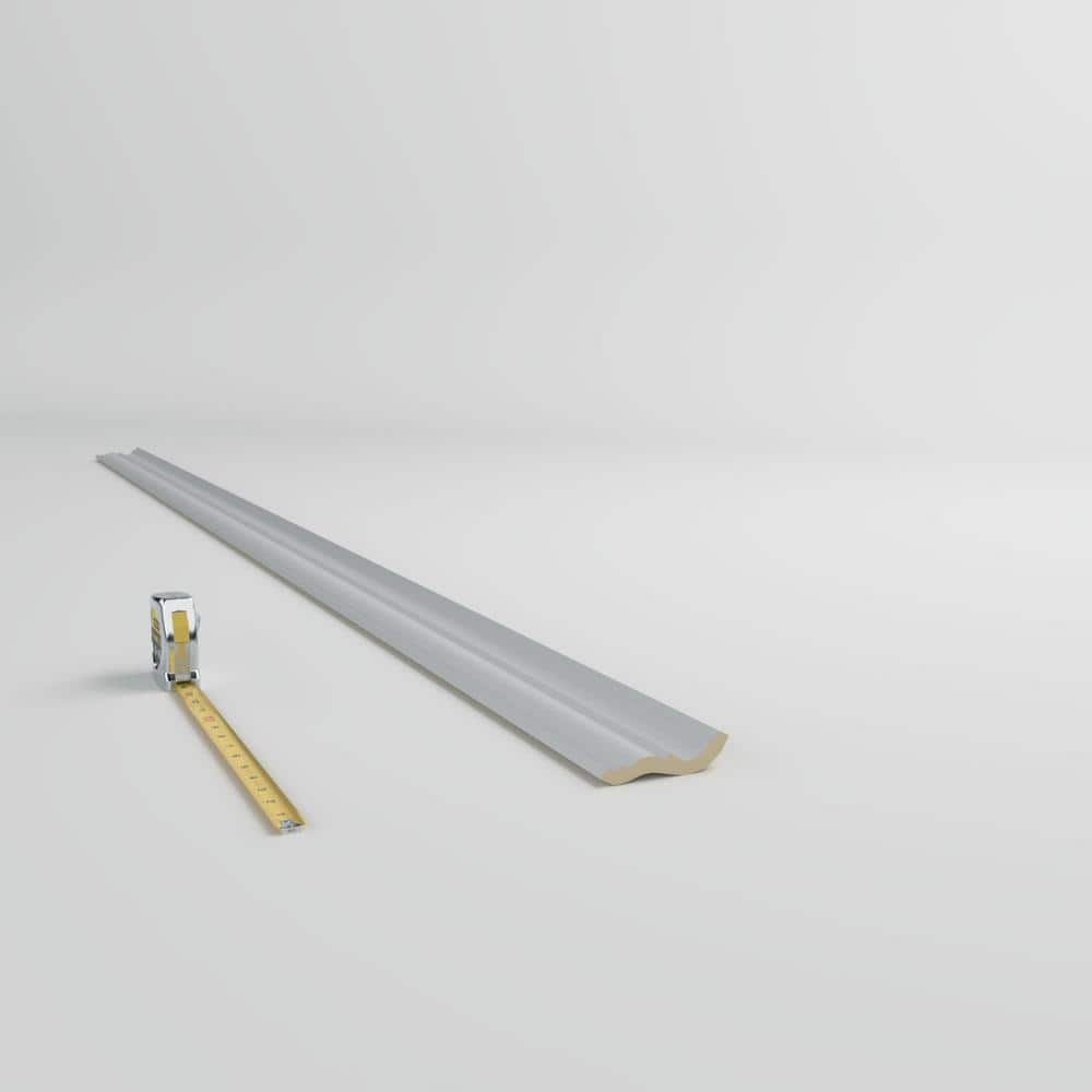 Ekena Millwork Enzo 2.5 in. D x 4 in. W x 96 in. L Polyurethane Crown Moulding