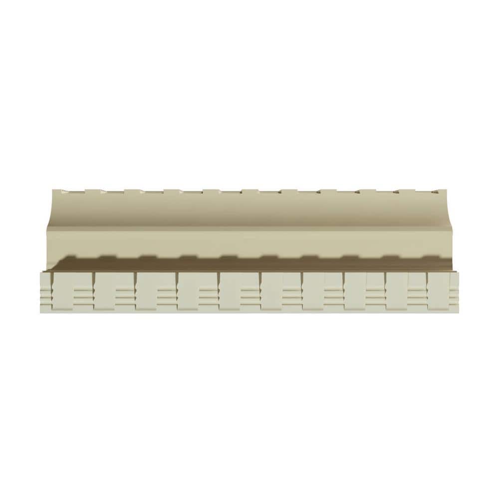 Ekena Millwork Freya 2.75 in. D x 4.125 in. W x 96 in. L Polyurethane Crown Moulding