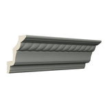 Ekena Millwork Freya 2.75 in. D x 4.125 in. W x 96 in. L Polyurethane Crown Moulding