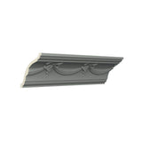 Ekena Millwork Nevada 2.75 in. D x 4 in. W x 96 in. L Polyurethane Crown Moulding