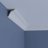 Ekena Millwork Nevada 2.75 in. D x 4 in. W x 96 in. L Polyurethane Crown Moulding