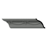 Ekena Millwork Nevada 2.75 in. D x 4 in. W x 96 in. L Polyurethane Crown Moulding