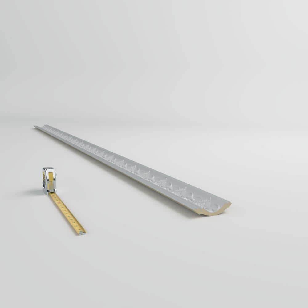 Ekena Millwork Terrel 3.125 in. D x 4.5 in. W x 96 in. L Polyurethane Crown Moulding