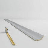 Ekena Millwork Wesley 3 in. D x 4.125 in. W x 96 in. L Polyurethane Crown Moulding