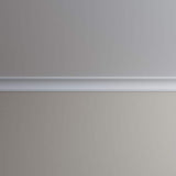Ekena Millwork Wesley 3 in. D x 4.125 in. W x 96 in. L Polyurethane Crown Moulding