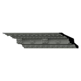 Ekena Millwork Elijah 3.375 in. D x 4.5 in. W x 96 in. L Polyurethane Crown Moulding