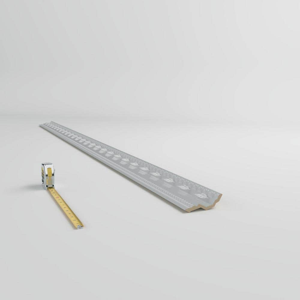 Ekena Millwork Grayson 3.125 in. D x 4.5 in. W x 96 in. L Polyurethane Crown Moulding